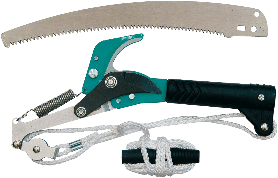 Tree pruner with saw