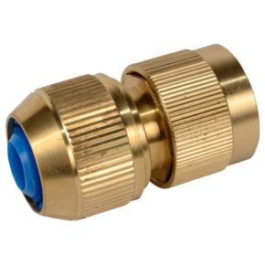 1/2” brass quick connector WATER STOP – GB1011C