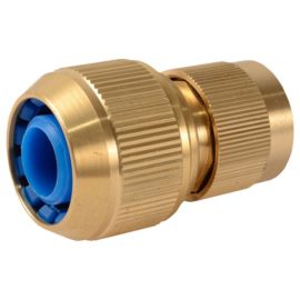 3/4” brass quick connector WATER STOP