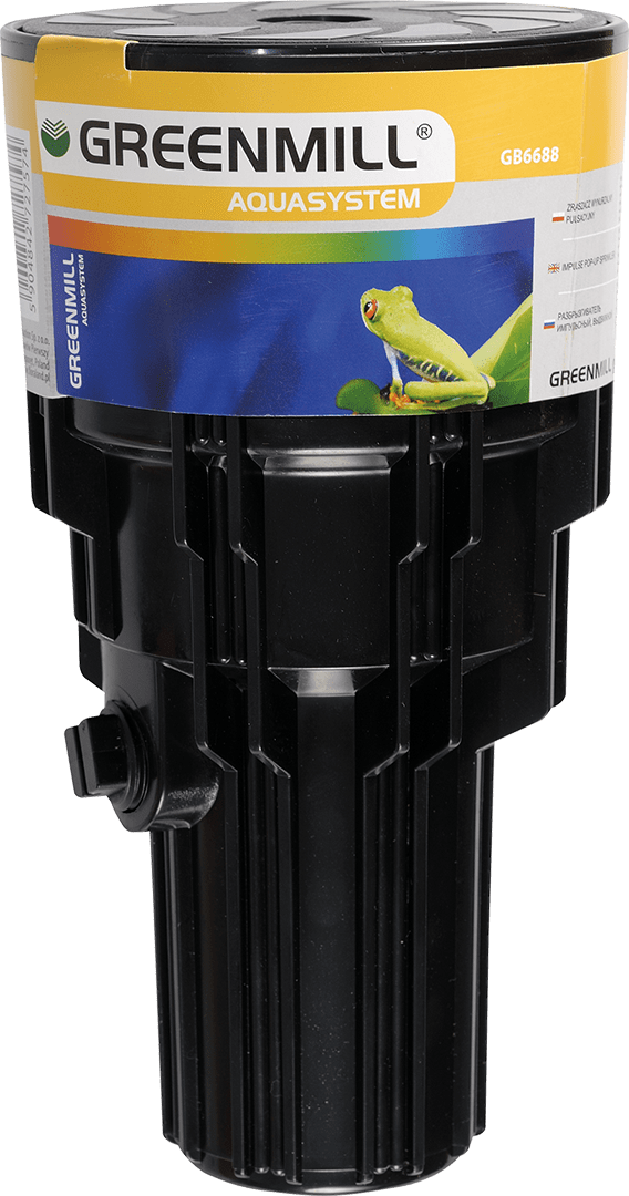 Pulsating pop-up sprinkler