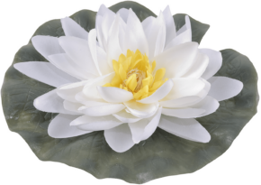 Water lily ø 15 cm white – GW7293