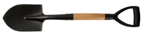 Small spade with wooden shaft – GR9130