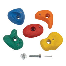 Climbing stone set 5 pcs<br />
Set includes screws and T-nuts
