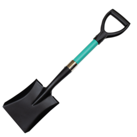 Mini shovel with fibreglass shaft